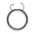 Serpentine | Matte Seafoam Hematite x Silver | Wave Bracelet